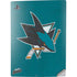 NHL San Jose Sharks Distressed PS5 Digital Edition Console Skin