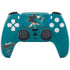 NHL San Jose Sharks Distressed PS5 Controller Skin