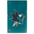 NHL San Jose Sharks Distressed PS5 Slim Digital Edition Bundle Skin