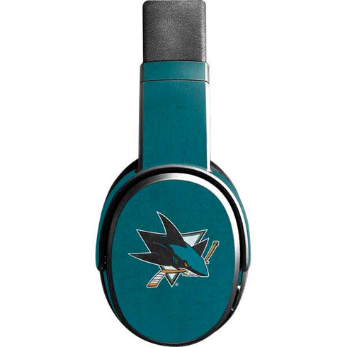 NHL San Jose Sharks Distressed Skullcandy Crusher Wireless Skin