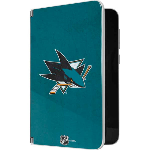 NHL San Jose Sharks Distressed Surface Duo Skin