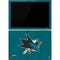 NHL San Jose Sharks Distressed Surface Pro 7 Skin