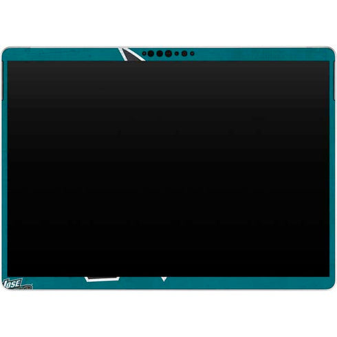 NHL San Jose Sharks Distressed Surface Pro 9 Skin