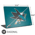 NHL San Jose Sharks Distressed Universal Laptop 18in (14.6 x 10.6in) Skin