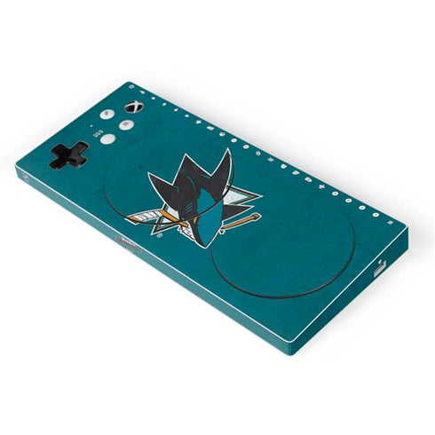 NHL San Jose Sharks Distressed Xbox Adaptive Controller Skin
