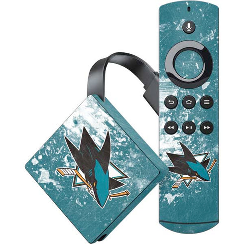 NHL San Jose Sharks Frozen Amazon Fire TV Skin