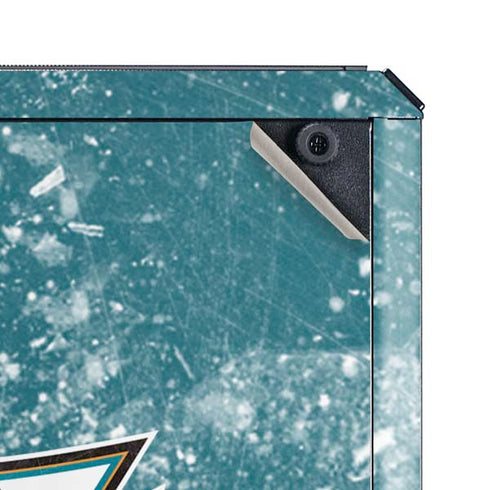 NHL San Jose Sharks Frozen Cooler Master MasterBox Q300L Mini Tower Skin