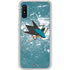 NHL San Jose Sharks Frozen Galaxy A10e Clear Case