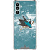 NHL San Jose Sharks Frozen Galaxy A13 5G Clear Case