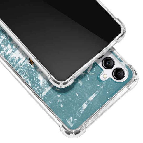 NHL San Jose Sharks Frozen Galaxy A14 5G Clear Case
