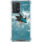 NHL San Jose Sharks Frozen Galaxy A52 5G Clear Case