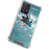NHL San Jose Sharks Frozen Galaxy A52 5G Clear Case