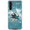 NHL San Jose Sharks Frozen Galaxy A54 5G Clear Case
