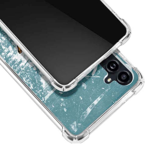 NHL San Jose Sharks Frozen Galaxy A54 5G Clear Case
