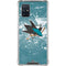 NHL San Jose Sharks Frozen Galaxy A71 5G Clear Case