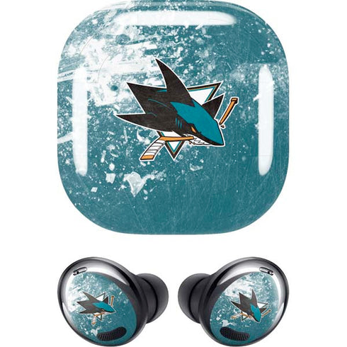 NHL San Jose Sharks Frozen Galaxy Buds Pro Skin