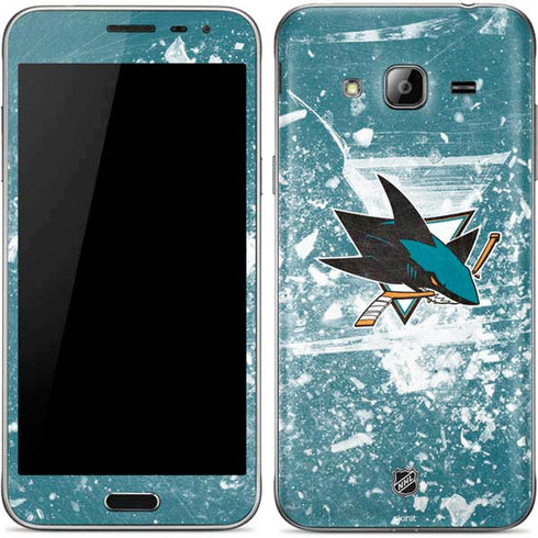 NHL San Jose Sharks Frozen Galaxy J3 Skin