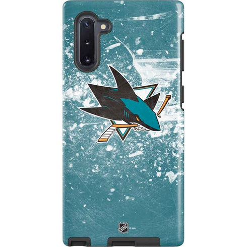 NHL San Jose Sharks Frozen Galaxy Note 10 Pro Case