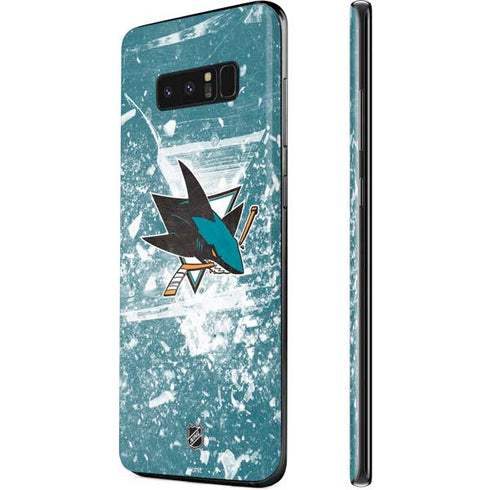 NHL San Jose Sharks Frozen Galaxy Note 8 Skin