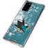 NHL San Jose Sharks Frozen Galaxy Note20 5G Clear Case