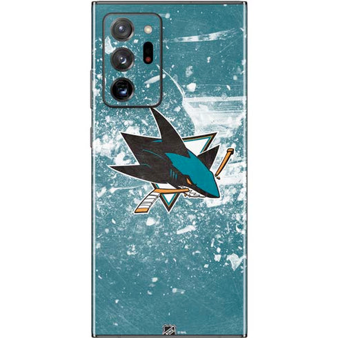 NHL San Jose Sharks Frozen Galaxy Note20 Ultra 5G Skin