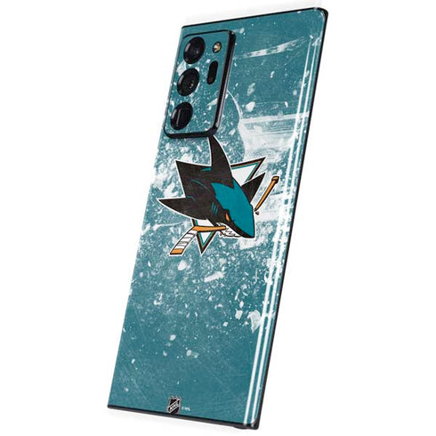 NHL San Jose Sharks Frozen Galaxy Note20 Ultra 5G Skin
