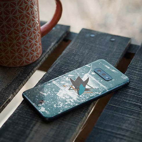NHL San Jose Sharks Frozen Galaxy S10e Skin