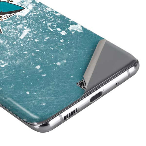 NHL San Jose Sharks Frozen Galaxy S20 Skin