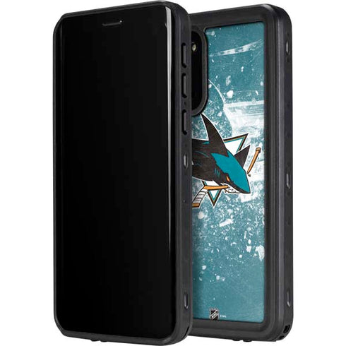 NHL San Jose Sharks Frozen Galaxy S20 Waterproof Case