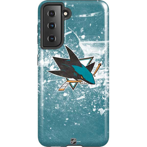 NHL San Jose Sharks Frozen Galaxy S21 5G Pro Case