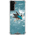 NHL San Jose Sharks Frozen Galaxy S21 Plus 5G Clear Case