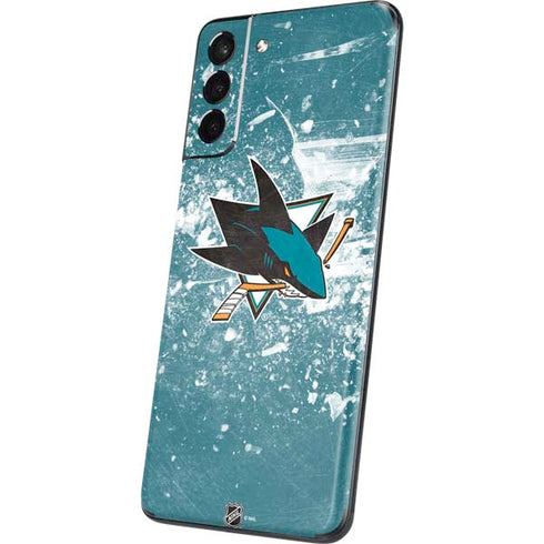 NHL San Jose Sharks Frozen Galaxy S21 Plus 5G Skin