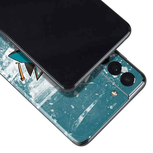 NHL San Jose Sharks Frozen Galaxy S21 Plus 5G Skin