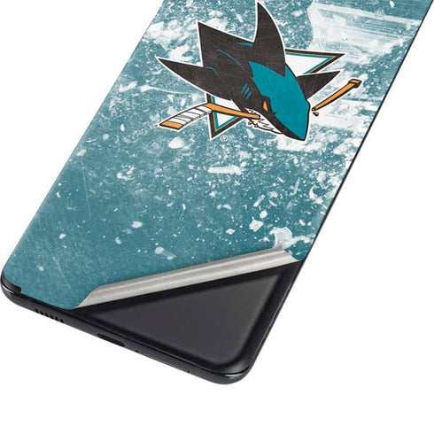 NHL San Jose Sharks Frozen Galaxy S21 Plus 5G Skin
