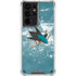 NHL San Jose Sharks Frozen Galaxy S21 Ultra 5G Clear Case