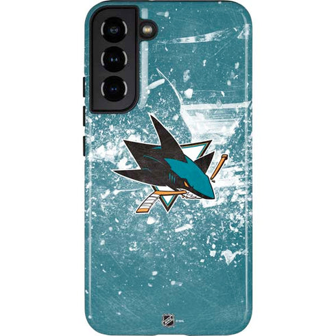 NHL San Jose Sharks Frozen Galaxy S22 Plus Pro Case