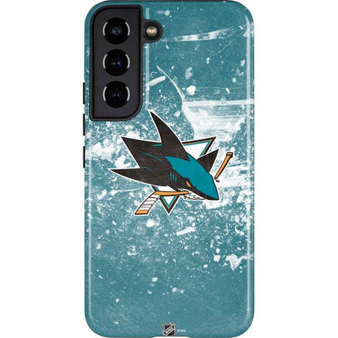 NHL San Jose Sharks Frozen Galaxy S22 Pro Case