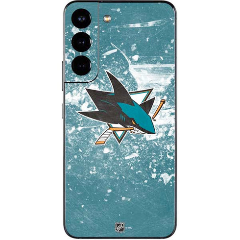 NHL San Jose Sharks Frozen Galaxy S22 Skin