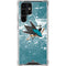 NHL San Jose Sharks Frozen Galaxy S22 Ultra Clear Case