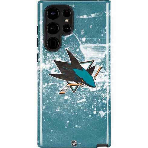 NHL San Jose Sharks Frozen Galaxy S22 Ultra Pro Case