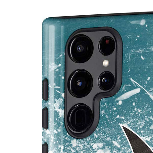 NHL San Jose Sharks Frozen Galaxy S22 Ultra Pro Case