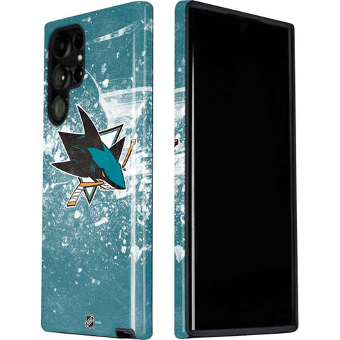 NHL San Jose Sharks Frozen Galaxy S22 Ultra Pro Case