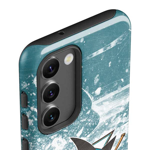 NHL San Jose Sharks Frozen Galaxy S23 Plus Pro Case