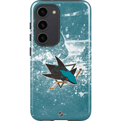 NHL San Jose Sharks Frozen Galaxy S23 Pro Case