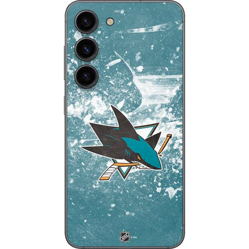 NHL San Jose Sharks Frozen Galaxy S23 Skin
