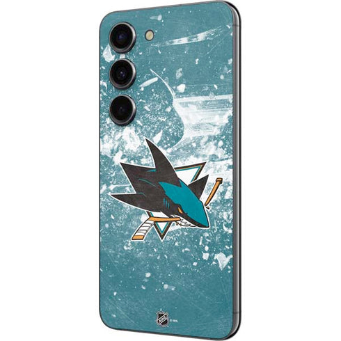 NHL San Jose Sharks Frozen Galaxy S23 Skin