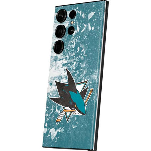 NHL San Jose Sharks Frozen Galaxy S23 Ultra Skin