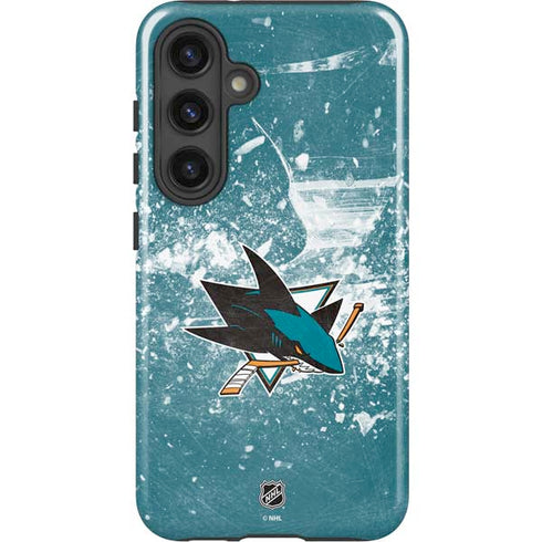 NHL San Jose Sharks Frozen Galaxy S24 Plus Impact Case