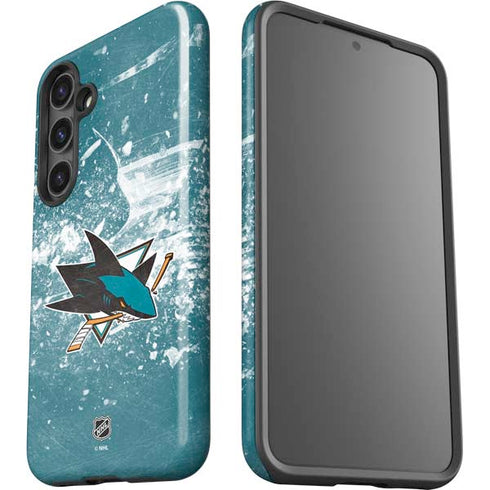 NHL San Jose Sharks Frozen Galaxy S24 Plus Impact Case