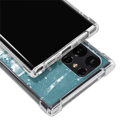 NHL San Jose Sharks Frozen Galaxy S24 Ultra Clear Case